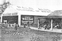 Building marked Palo Alto School of Aviation