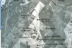 Aerial view of Isenberg Air Strip with callouts