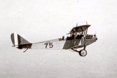 Aerial picture of biplane 75